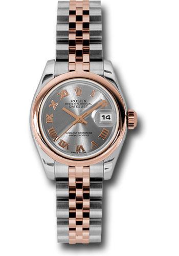 Pre-owned Rolex Steel and Everose — 179161