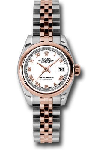 Pre-owned Rolex Steel and Everose — 179161