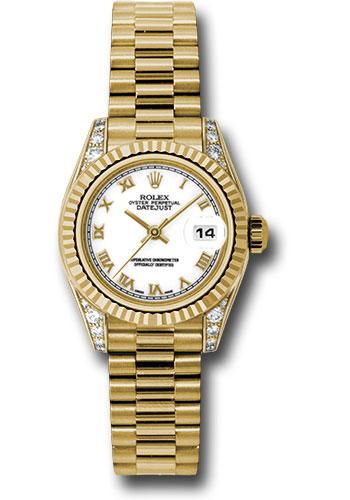 Pre-owned Rolex Yellow Gold Lady-Datejust — 179238