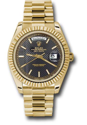 Pre-owned Rolex Yellow Gold Day-Date — 228238