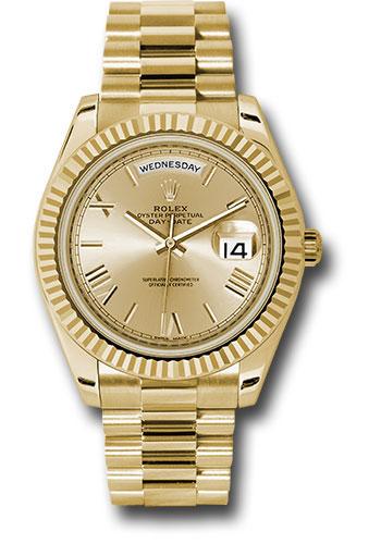 Pre-owned Rolex Yellow Gold Day-Date — 228238