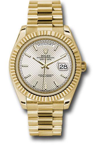 Pre-owned Rolex Yellow Gold Day-Date — 228238