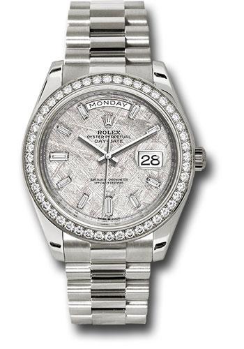 Pre-owned Rolex White Gold Oyster — 228349RBR