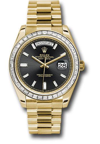 Pre-owned Rolex Yellow Gold Day-Date — 228398TBR