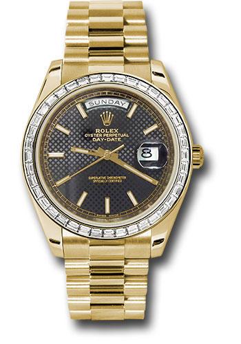 Pre-owned Rolex Yellow Gold Day-Date — 228398TBR