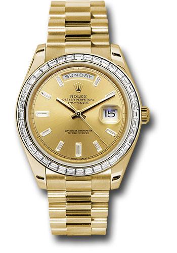 Pre-owned Rolex Yellow Gold Day-Date — 228398TBR