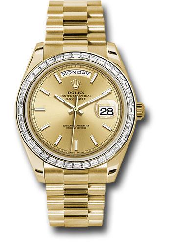 Pre-owned Rolex Yellow Gold Day-Date — 228398TBR