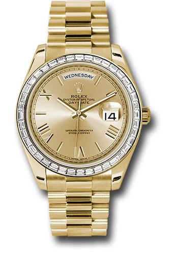 Pre-owned Rolex Yellow Gold Day-Date — 228398TBR