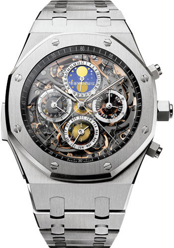 Pre-owned Audemars Piguet Royal Oak Openworked — 26065IS.OO.1105IS.01