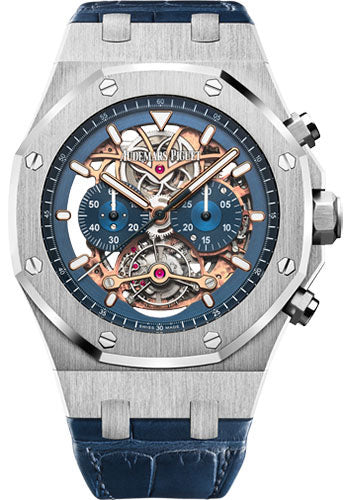 Pre-owned Audemars Piguet Royal Oak Tourbillon — 26347PT.OO.D315CR.01