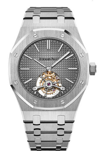 Pre-owned Audemars Piguet Royal Oak Tourbillon — 26510PT.OO.1220PT.01