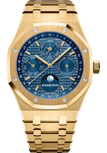 Pre-owned Audemars Piguet Royal Oak Perpetual — 26574BA.OO.1220BA.01