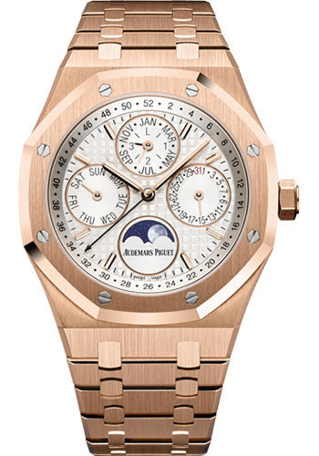 Pre-owned Audemars Piguet Royal Oak Perpetual — 26574OR.OO.1220OR.01