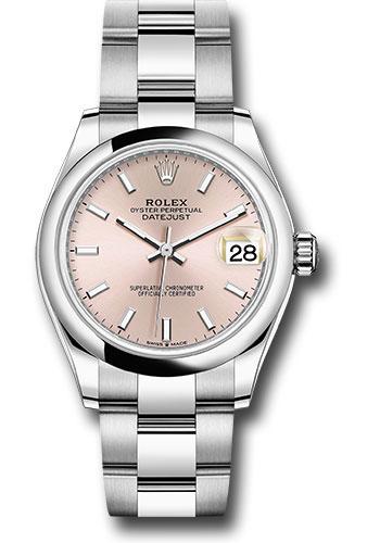 Rolex Datejust 31 Pink Index White Gold Oyster 278240 watch