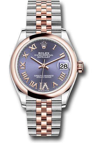Pre-owned Rolex Steel and Everose — 278241