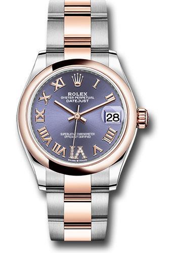 Pre-owned Rolex Steel and Everose — 278241