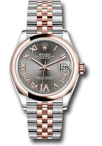 Pre-owned Rolex Steel and Everose — 278241