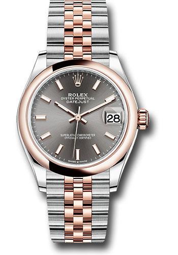 Pre-owned Rolex Steel and Everose — 278241