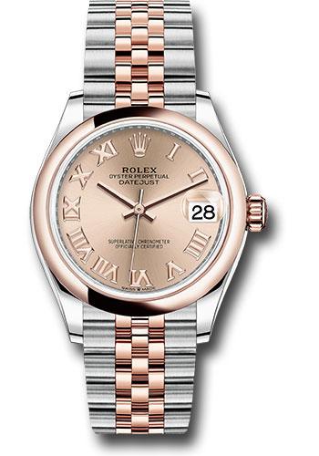 Pre-owned Rolex Steel and Everose — 278241