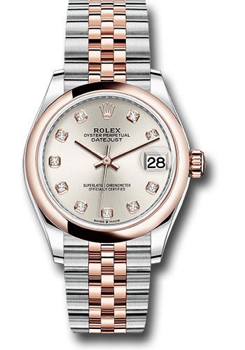Pre-owned Rolex Steel and Everose — 278241