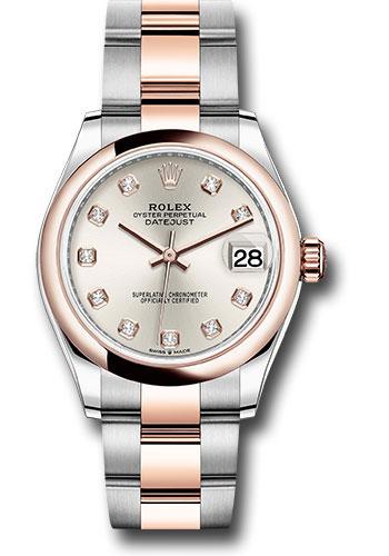 Pre-owned Rolex Steel and Everose — 278241