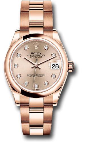 Rolex Datejust 31 Rose Diamond Everose Gold 278245 watch
