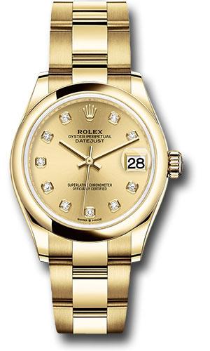 Pre-owned Rolex Yellow Gold Datejust — 278248