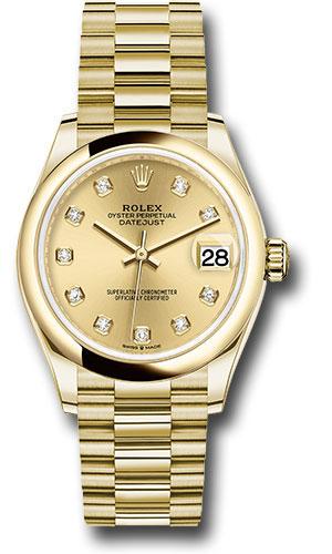 Pre-owned Rolex Yellow Gold Datejust — 278248