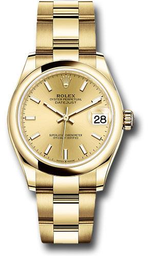 Pre-owned Rolex Yellow Gold Datejust — 278248