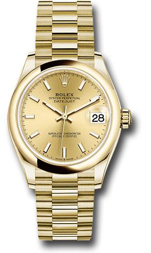 Pre-owned Rolex Yellow Gold Datejust — 278248