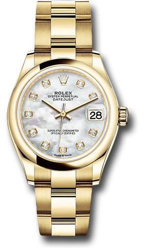 Pre-owned Rolex Yellow Gold Datejust — 278248