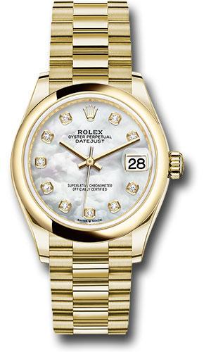 Pre-owned Rolex Yellow Gold Datejust — 278248