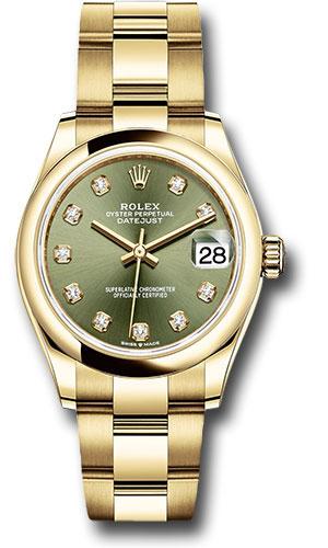 Pre-owned Rolex Yellow Gold Datejust — 278248