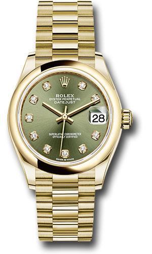 Pre-owned Rolex Yellow Gold Datejust — 278248