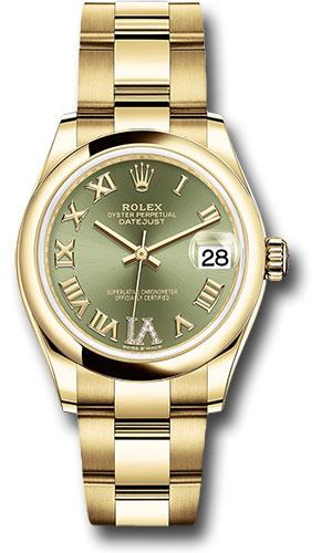 Pre-owned Rolex Yellow Gold Datejust — 278248
