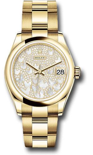 Pre-owned Rolex Yellow Gold Datejust — 278248