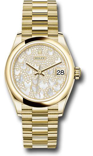 Pre-owned Rolex Yellow Gold Datejust — 278248