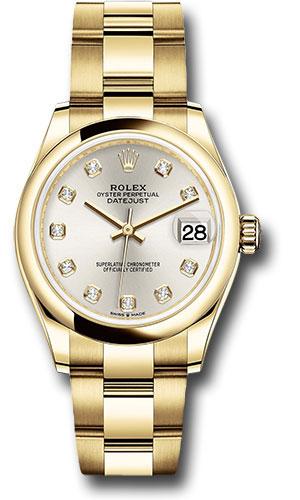 Pre-owned Rolex Yellow Gold Datejust — 278248