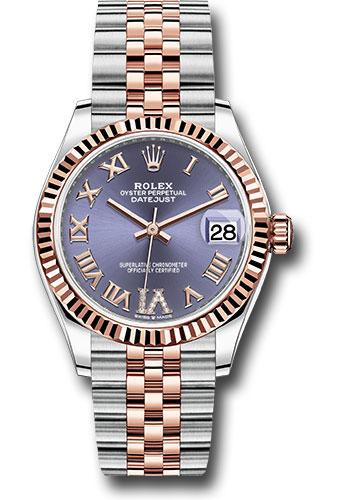 Pre-owned Rolex Steel and Everose — 278271