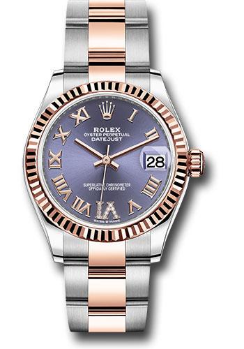 Pre-owned Rolex Steel and Everose — 278271