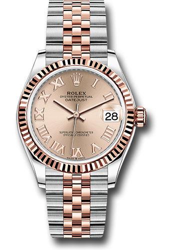 Pre-owned Rolex Steel and Everose — 278271