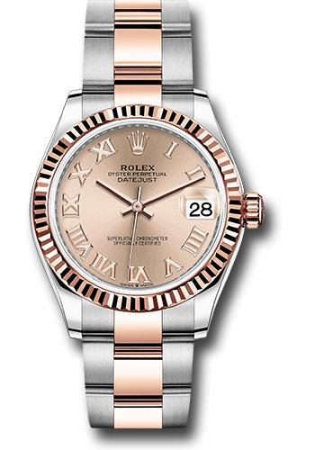 Pre-owned Rolex Steel and Everose — 278271