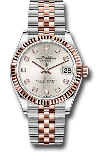 Pre-owned Rolex Steel and Everose — 278271