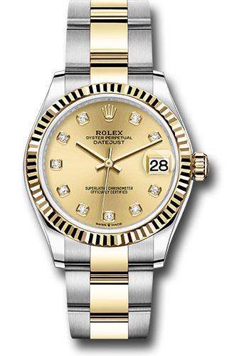 Pre-owned Rolex Steel and Yellow — 278273