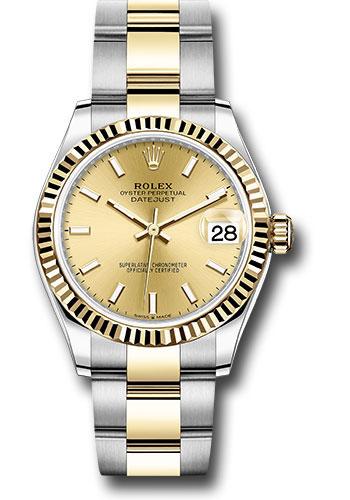 Pre-owned Rolex Steel and Yellow — 278273
