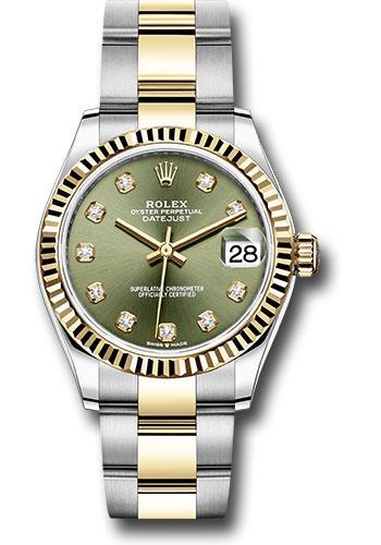 Pre-owned Rolex Steel and Yellow — 278273