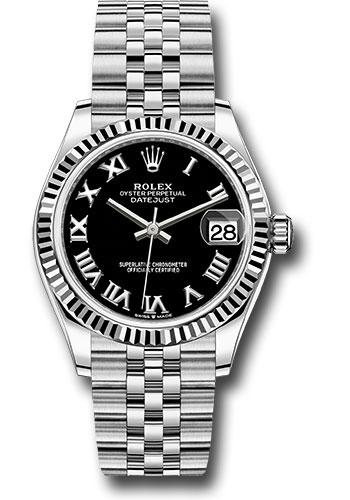 Pre-owned Rolex Steel and White — 278274