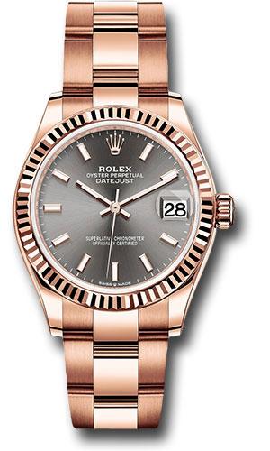 Rolex Datejust 31 Rhodium Index Everose Gold 278275 watch