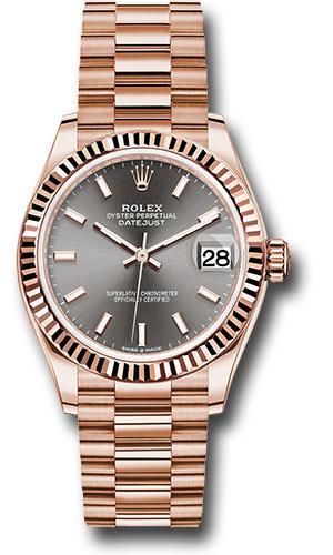 Rolex Datejust 31 Rhodium Index President 278275 watch