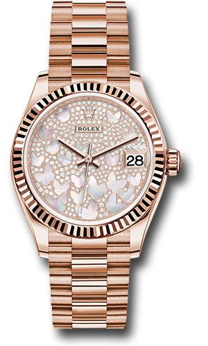 Rolex Datejust 31 Diamond Butterfly Fluted 278275 watch